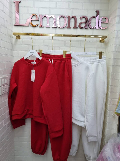 Lemonade Sweatshirt and Jogger Pant Set